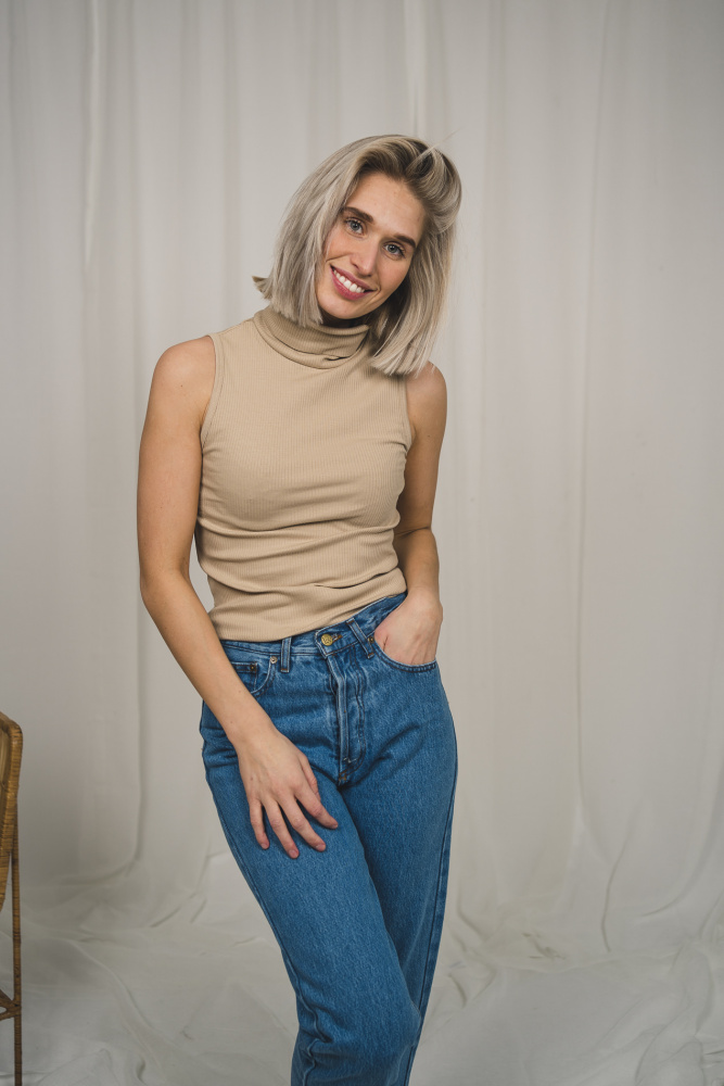 Vene Rulla Rolla SL Rollneck Pure Cashmere - Vakre Vene