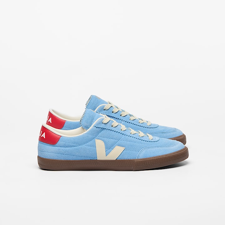 Panenka Suede Aqua Pierre Bark - Vakre Vene