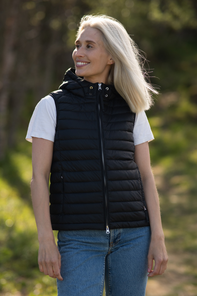 Hope Down Vest Black - Vakre Vene