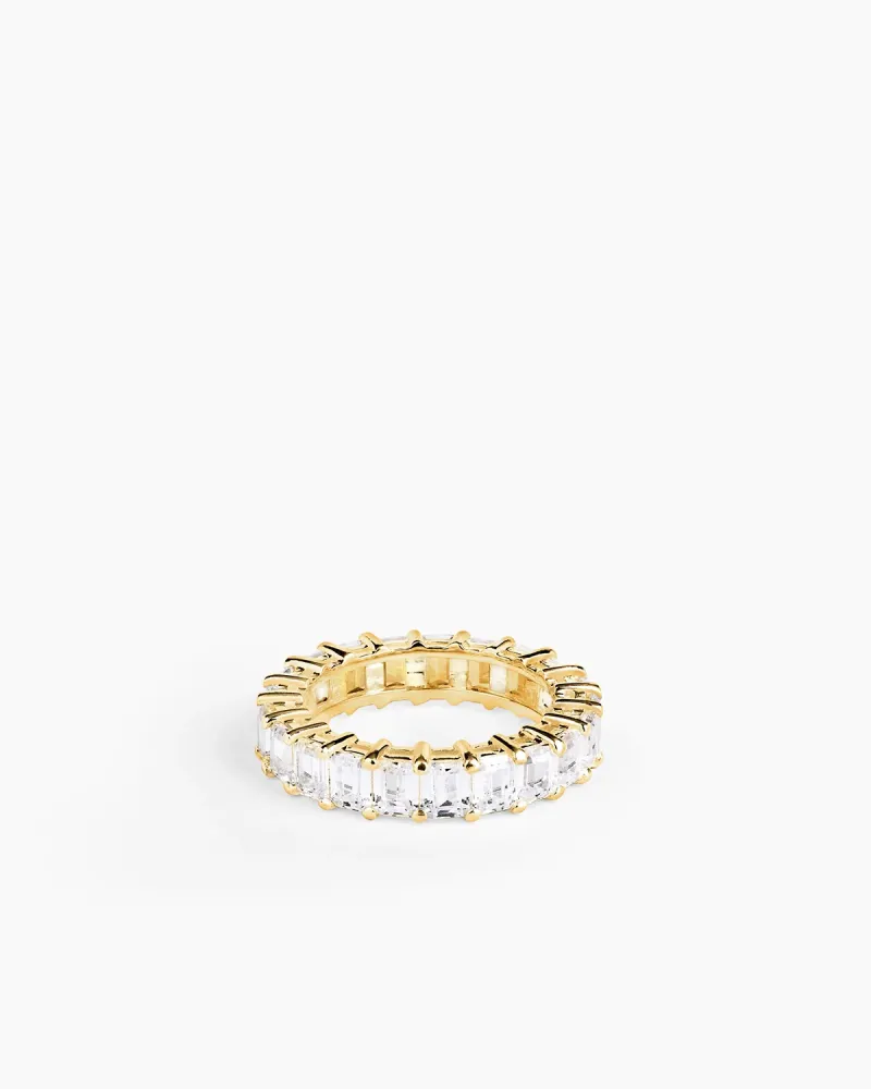Eternity Emerald Ring Gold - Vakre Vene