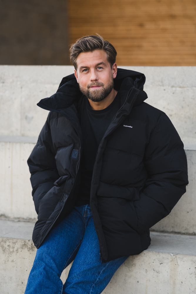リジェール　Boys Blouson ブルゾン　ブラック Dovre Down Jacket Black - Vakre Vene